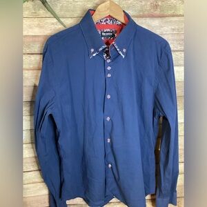 Re Camicia Men’s Button Down Shirt Size 3X